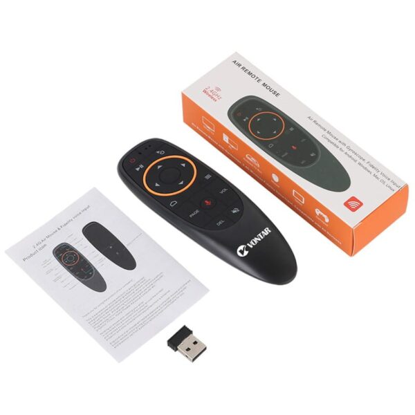 Air Mouse G10 Pro Controle por Voz Gyro Retroiluminado